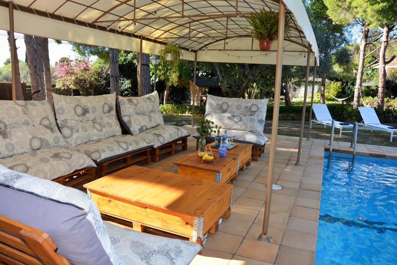 Villa Sitges El Ranch Amaizing Outdoor Areas Beaches At 5 Minutes Walk Sitges At 15 Min Drive Ac Pool Jacuzzi & Garden Xxl Calafell Dış mekan fotoğraf